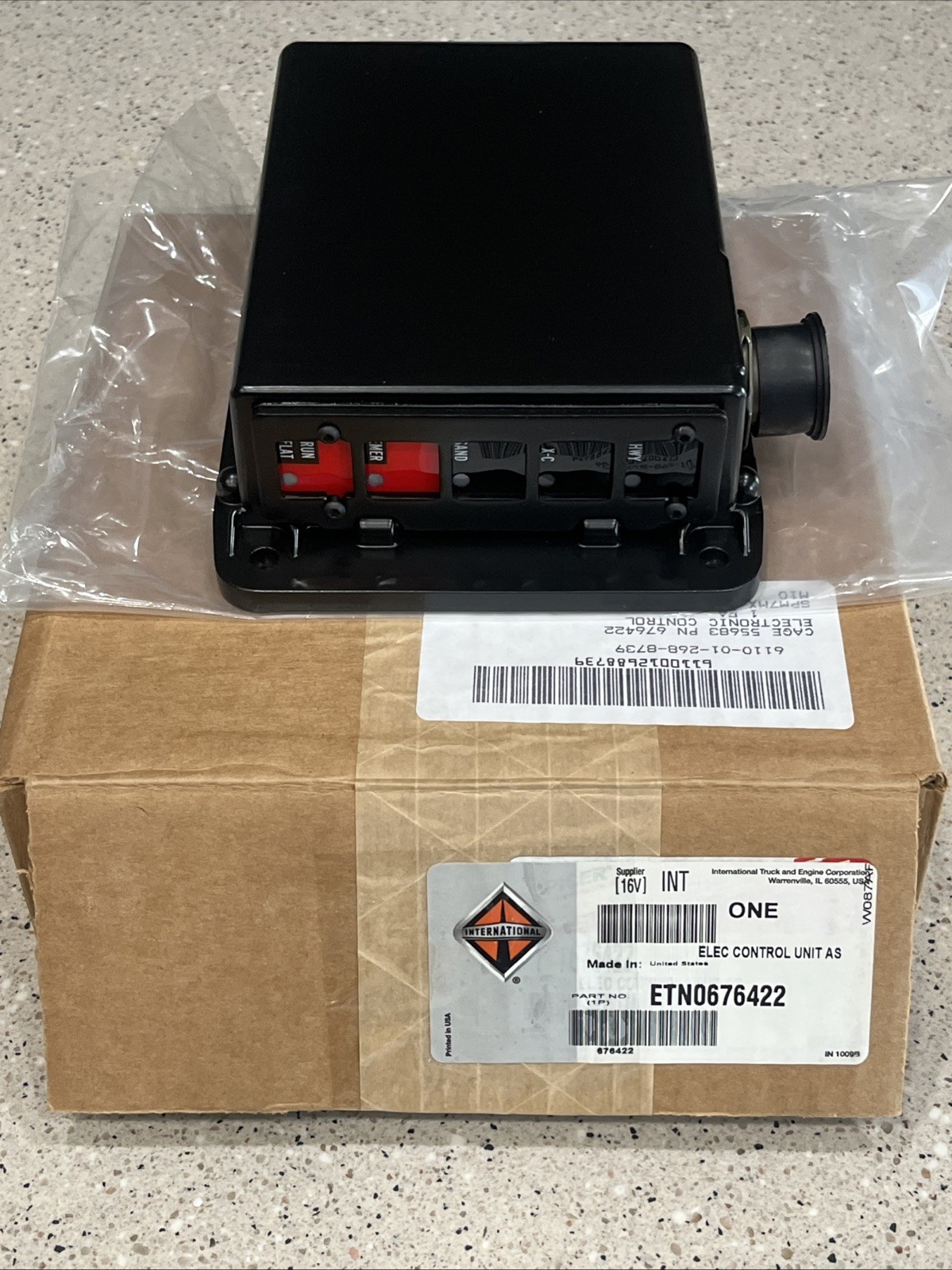 Spicer ETN0676422 CTIS Control Unit LMTV FMTV 676422 M939A2 6110-01-268-8739 NEW