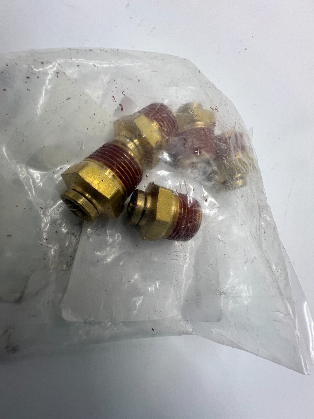(QTY 5) Imperial Push to Connect Air Brake Connector 1/4” x 3/8” 91222
