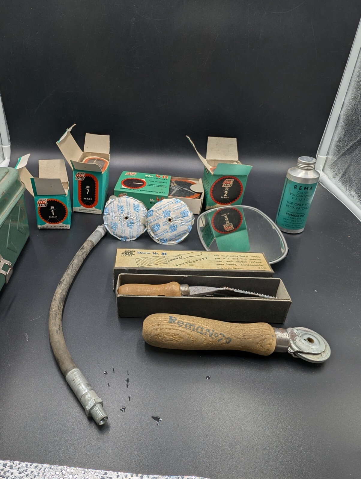 OEM Vintage Rema Tube Repair Kit Semi Truck Tires Made in Germany
