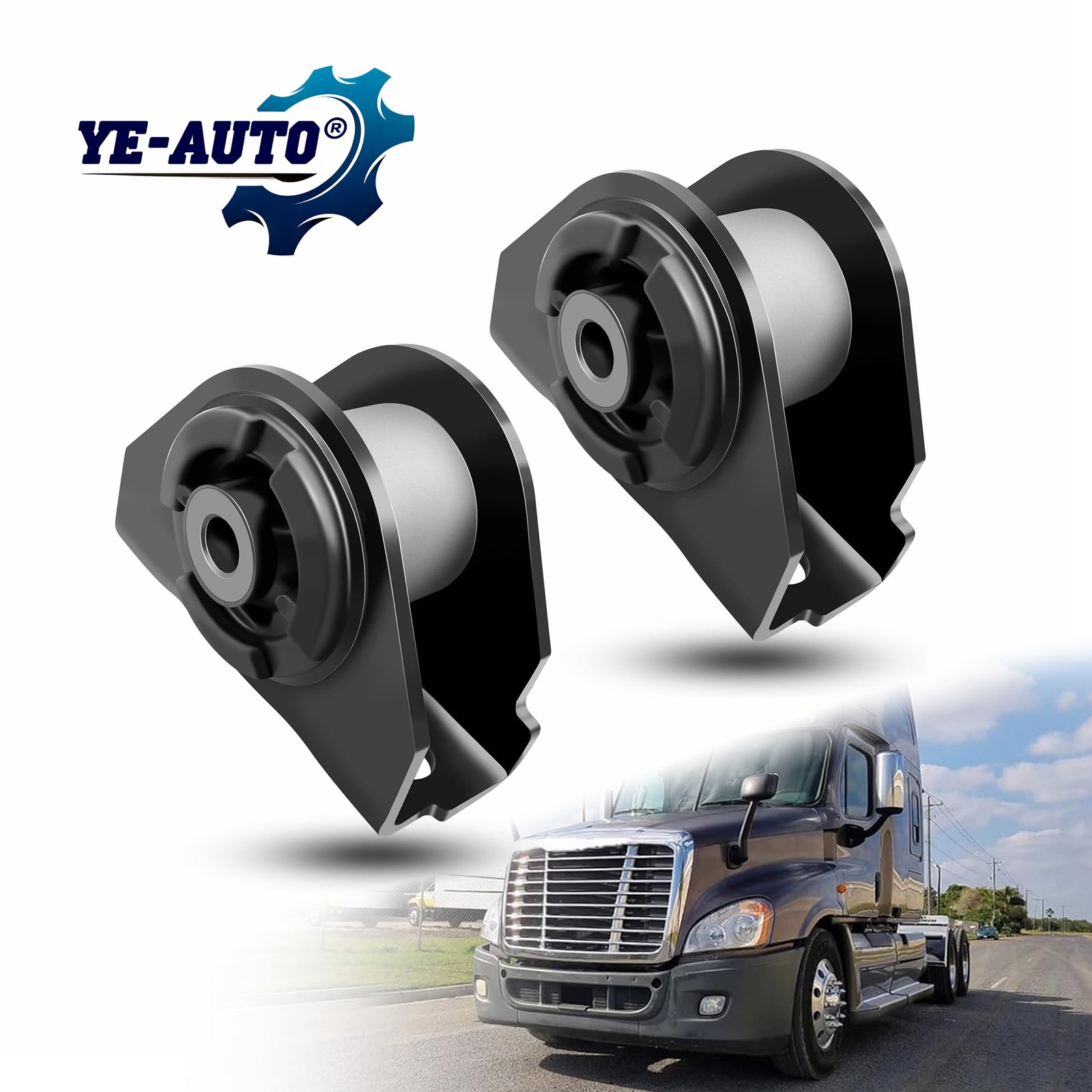 Pairs For Freightliner Front Cab Mount with Bushing Replaces 18-59922-000