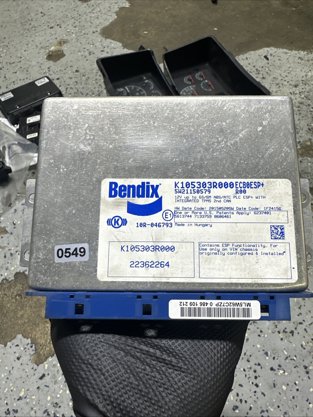 Bendix K105303R000 EC80ESP+ ABS/ATC Brake Module 10R-046793