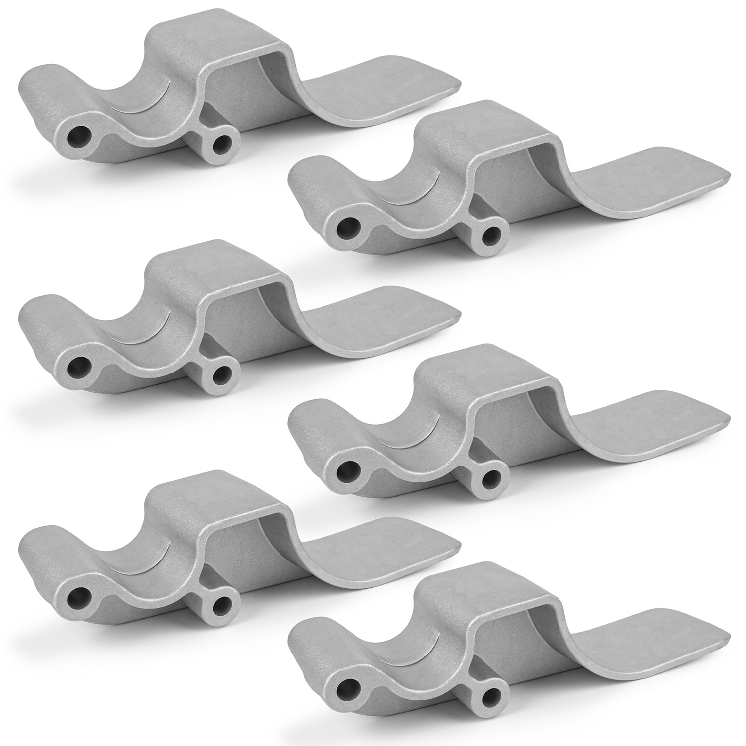 6PCS Easy-Off Aluminum Tarp Stop Upright, Direct Replacement For Shurco 1705775