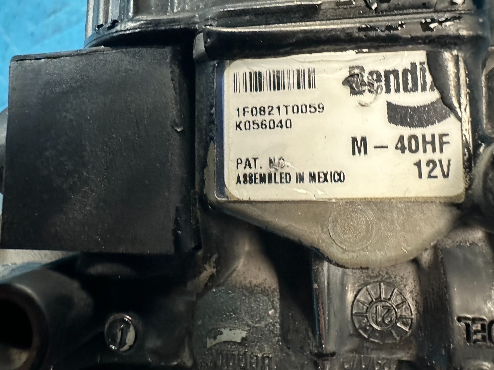 OEM Kenworth T680 Bendix Air Brake Relay Valve+2 M-40HF & Bracket 2022