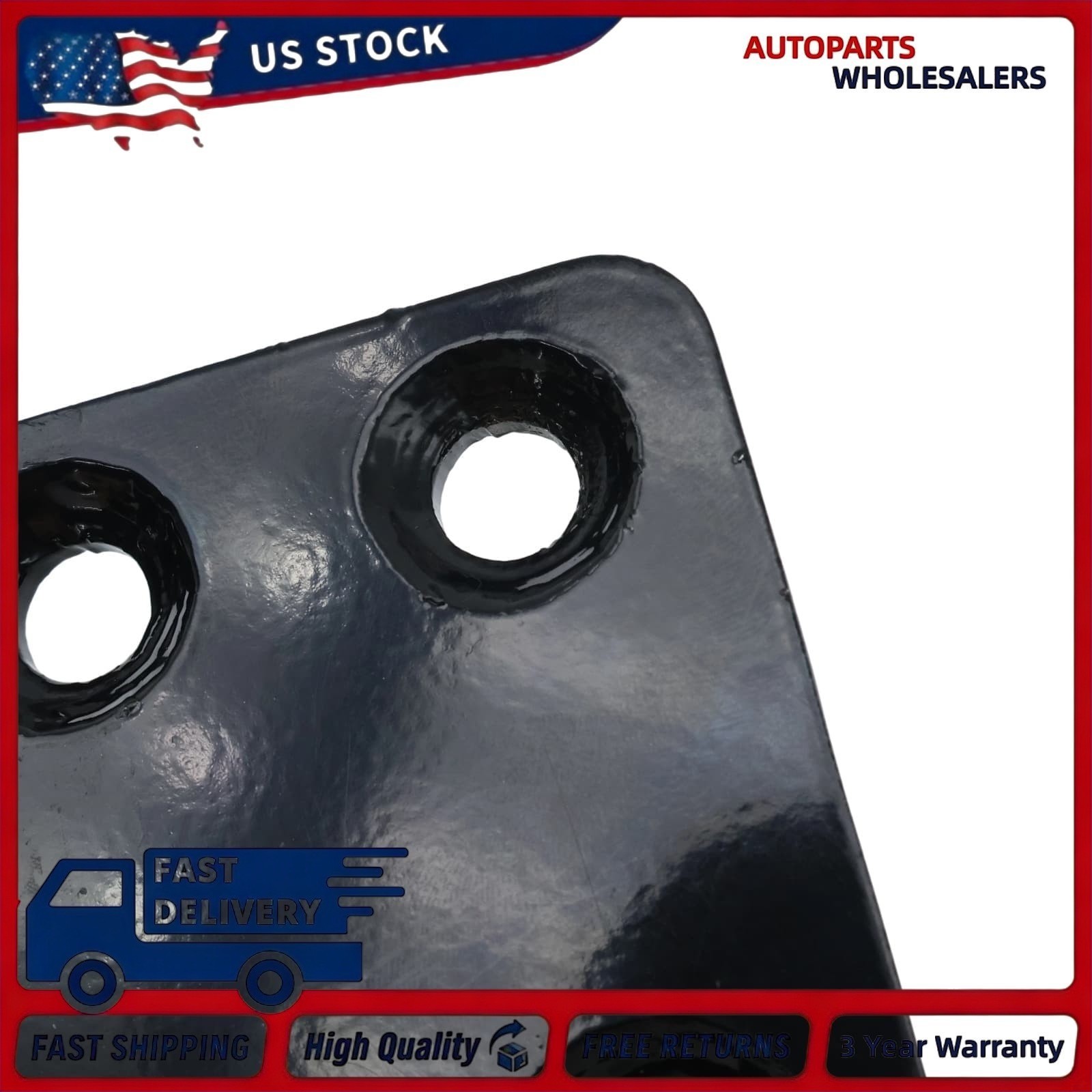 For Truck HLK2733L HLK2733R Right Passenger & Left Driver Side Hood Guide Poly