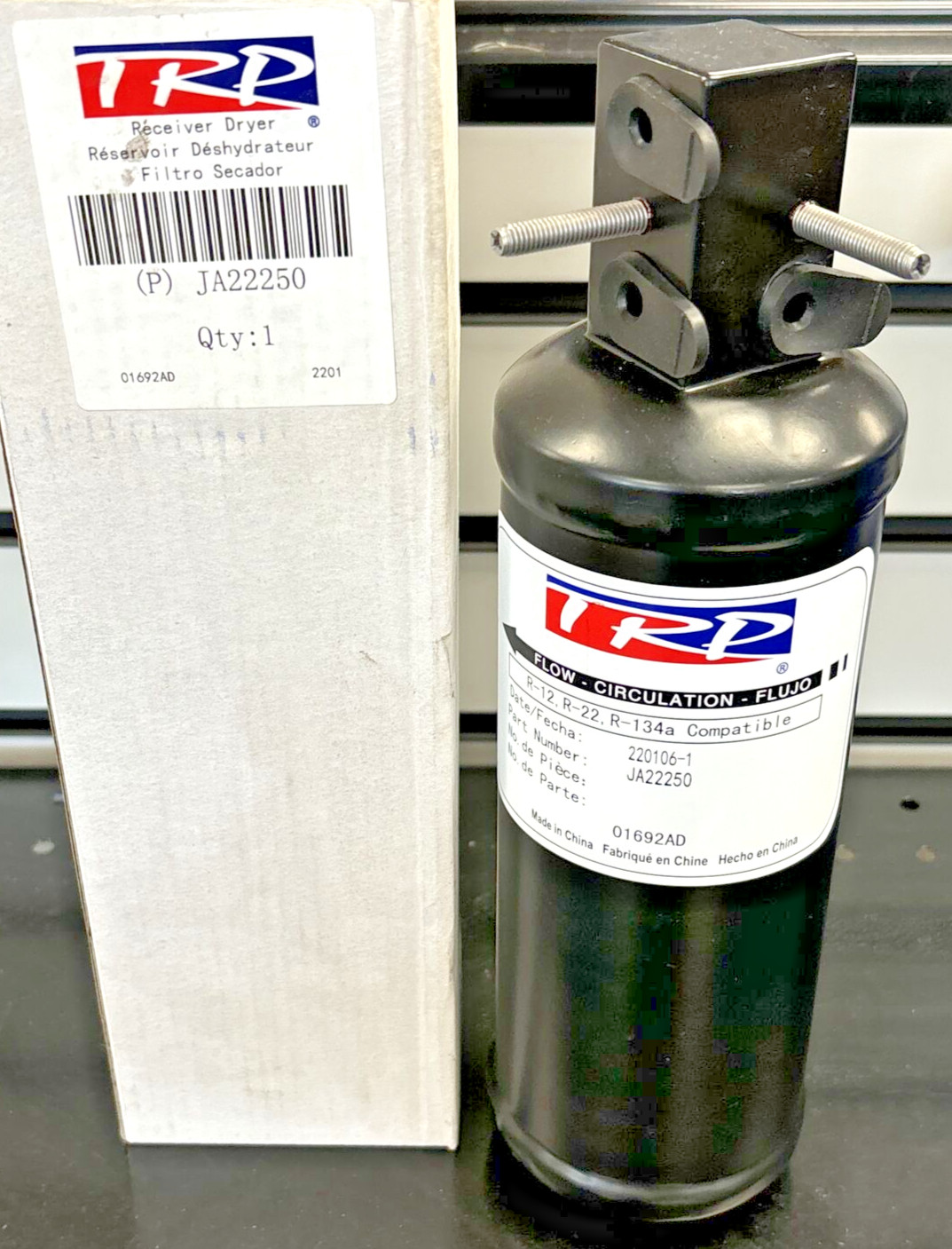 ~ NEW GENUINE TRP BRAND KENWORTH / PETERBILT AIR RECEIVER DRYER ~ JA22250