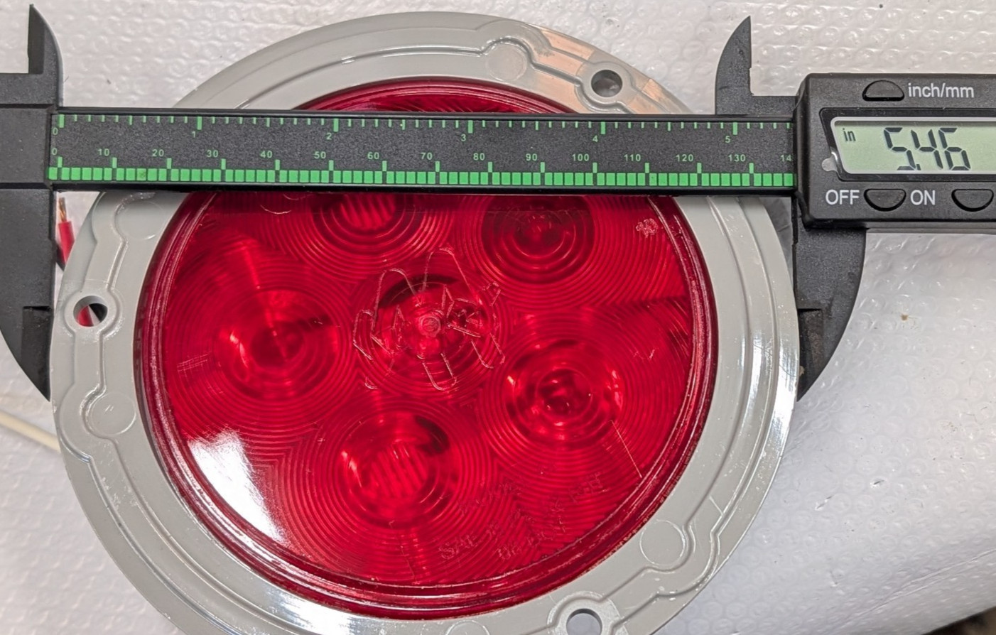 10 PACK 44362R Truck-Lite Super 44 LED 6 Diode Stop Turn Tail Light Lamp Flange