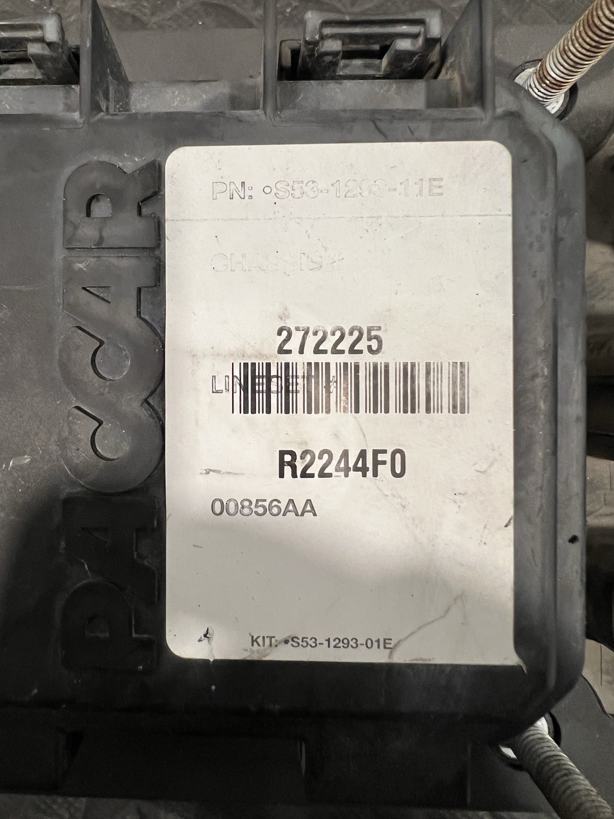 PACCAR Peterbilt Fuse Box P/N: P27-1147-0200 / S53-1293-11E (TAG#: 17428)