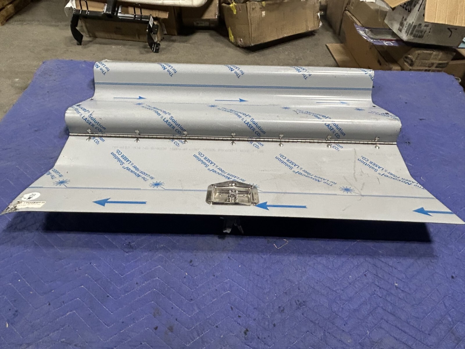 CSM SS 40 Inch Tool Box Cover For Kenworth W900B, W900L & T800 2004-Older