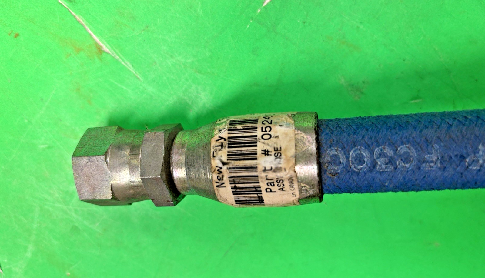 NEW FLYER 052402 HYDRAULIC HOSE 060-099-00508 AEROQUIP FC300-10🚍SHIPS FREE🚍