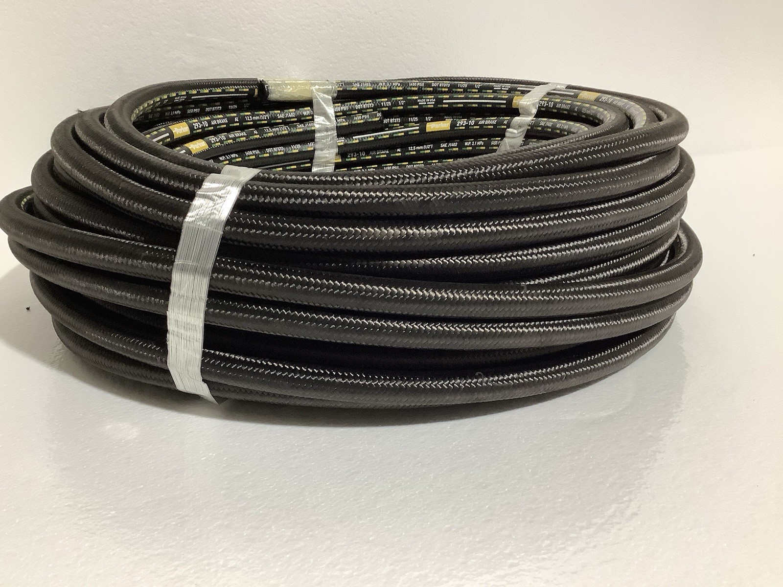 62ft, 1/2″ Parker 293-10 Transportation AI Air Brake Hose Tubing 450 PSI