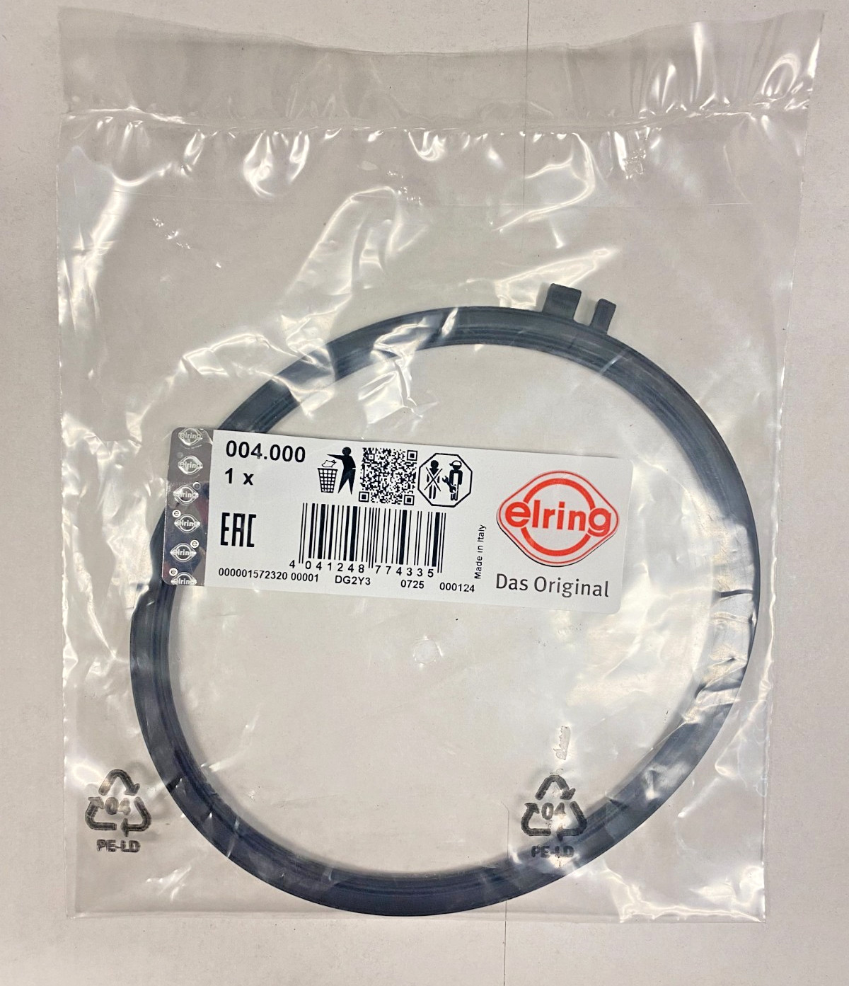 D13 Volvo Oil Separator O-ring Gasket 85111137 Elring
