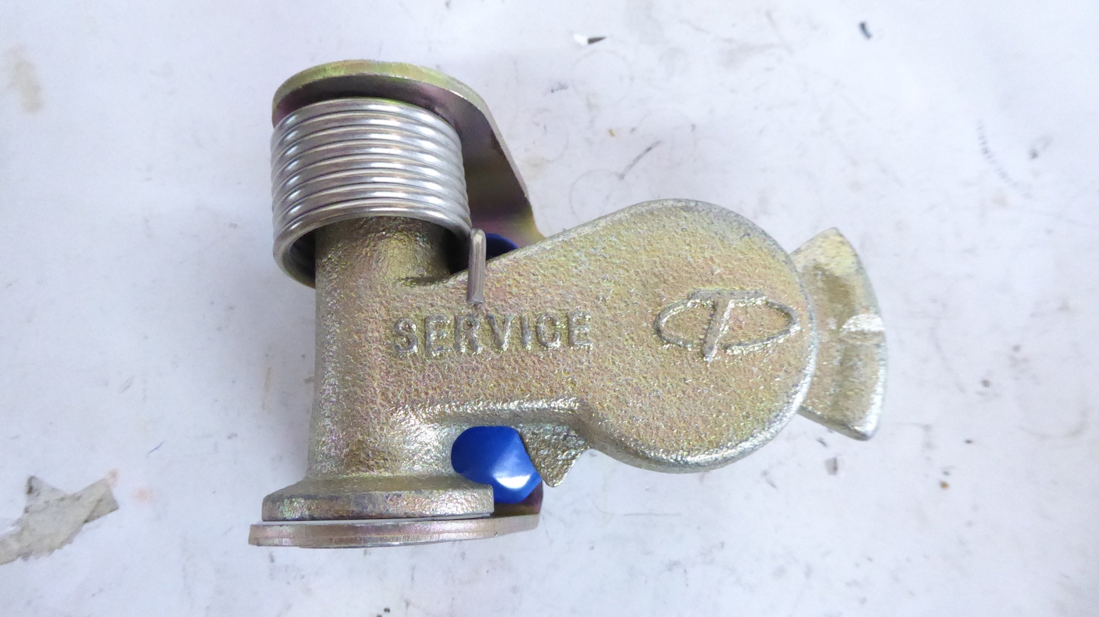 Tramec 36131 Heavy Duty Cast Iron Blue Emergency Swivel Glad-hand