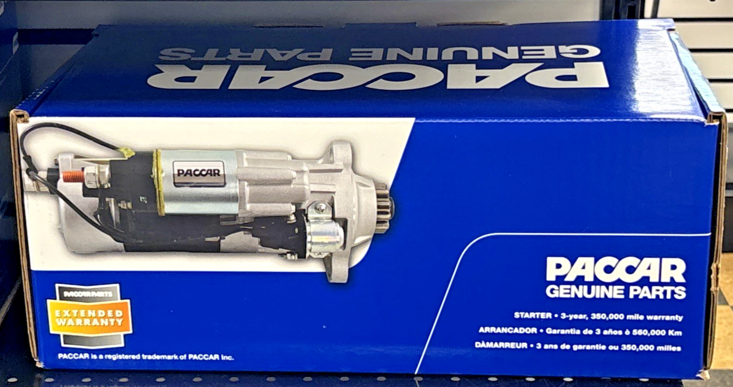 ~ NEW GENUINE PACCAR OEM HEAVY DUTY STARTER for MX EPA13 ENGINE~ PART # D61-1012