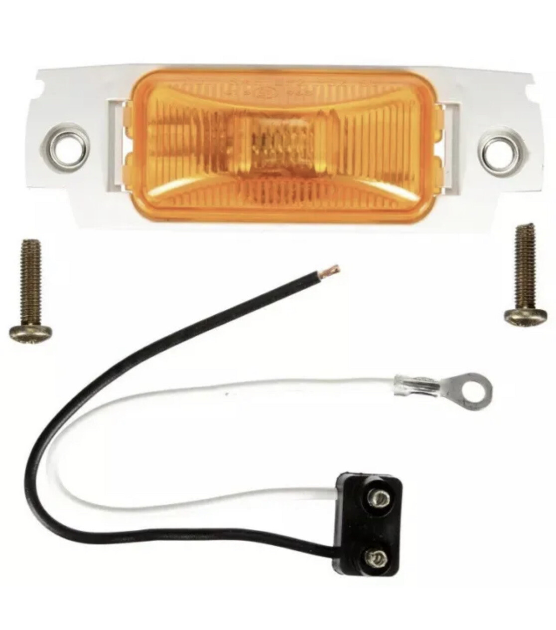 15006y Truck-lite Rail Mount Incandescent Yellow Clearance Marker Light