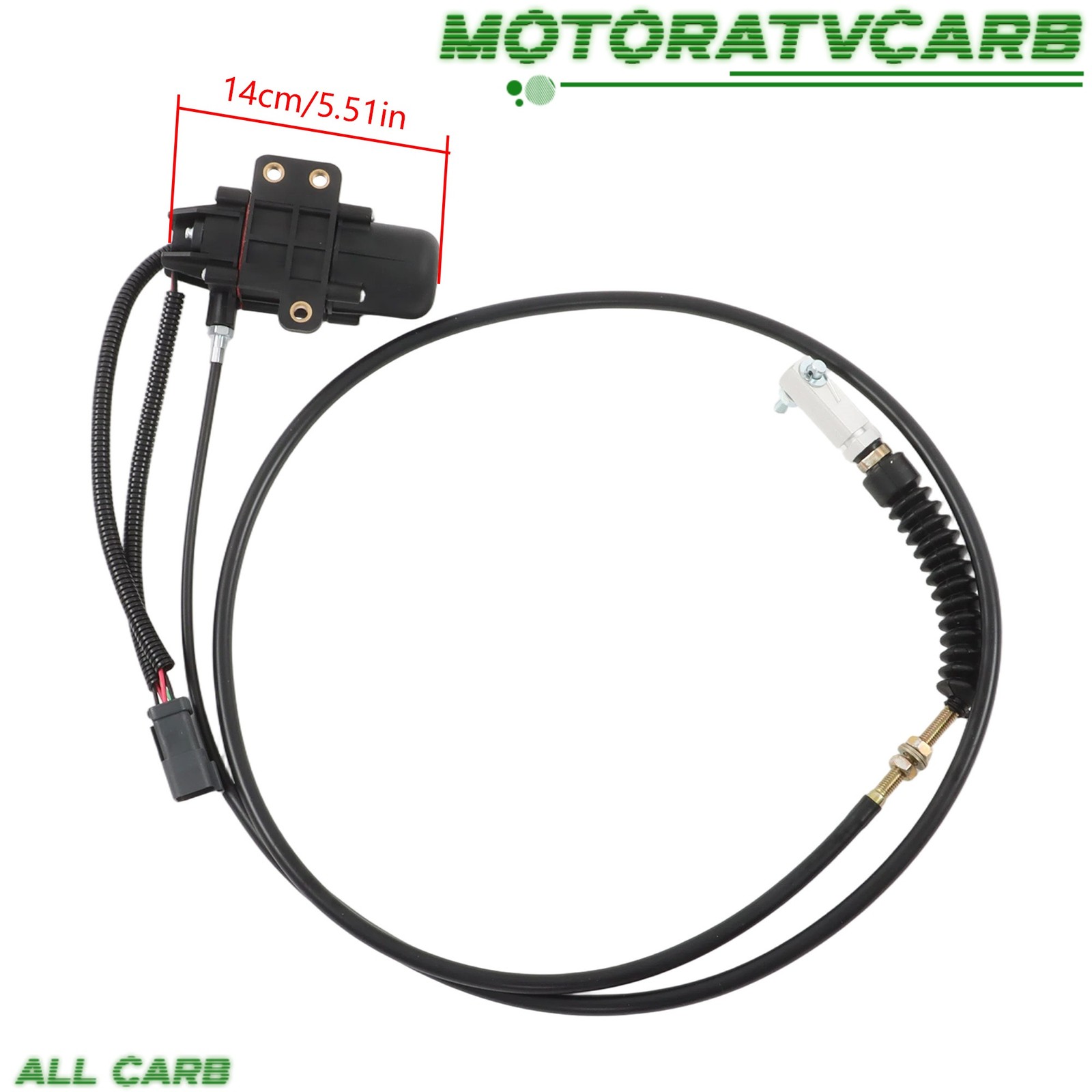 ALL-CARB 4608380 Actuator For John Deere 35D For ZX30UR-2U ZX33U-3F ZX35U-3