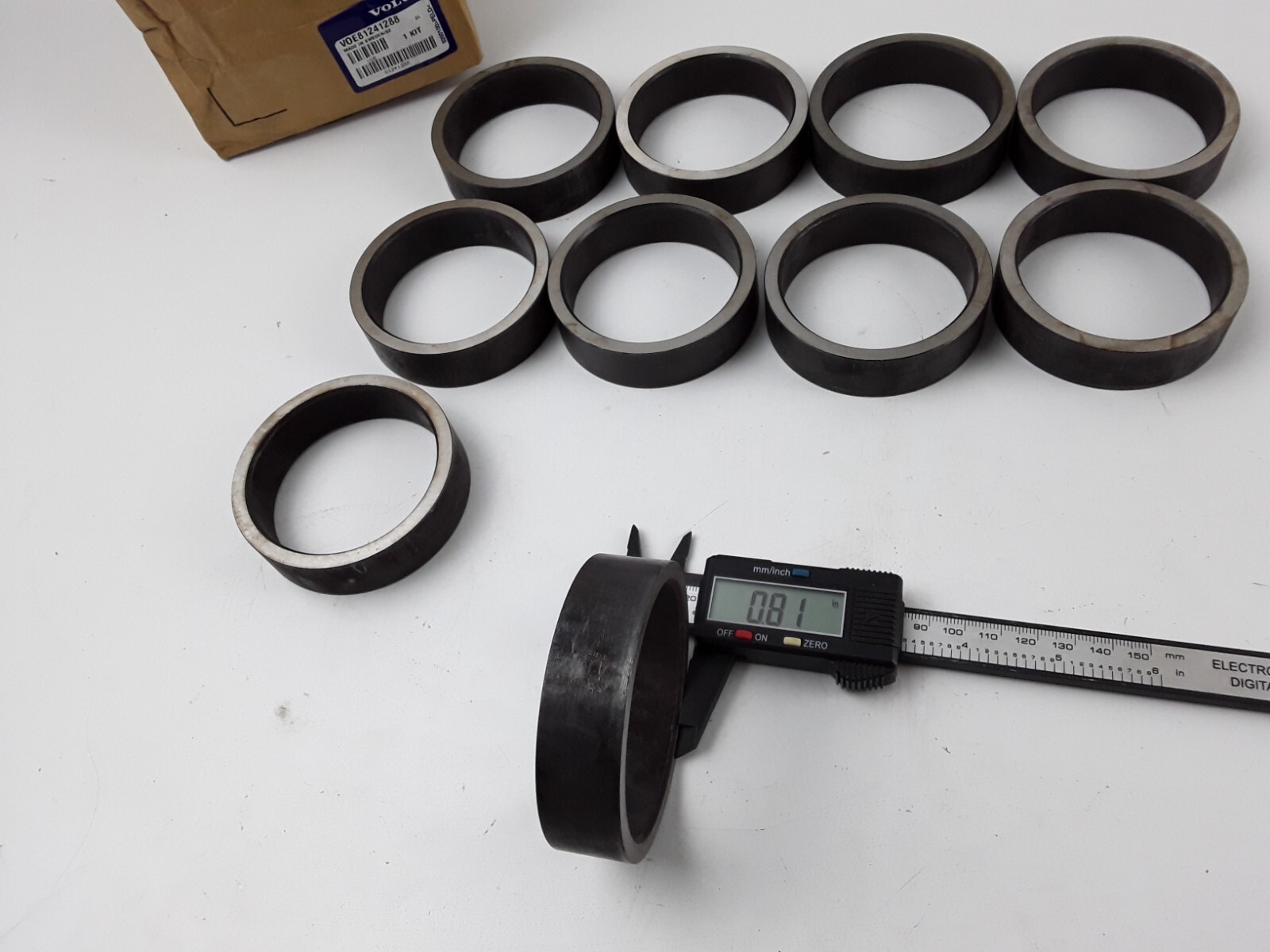 Spacer sleeve Volvo A25D A25E A25F A25F/G A30D A30E A30F A30F/G A35D A40D T450D