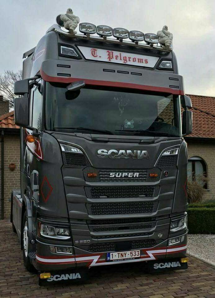 Scania SUPER LETTER CHROME Polished Stainless Steel 1 Pice.