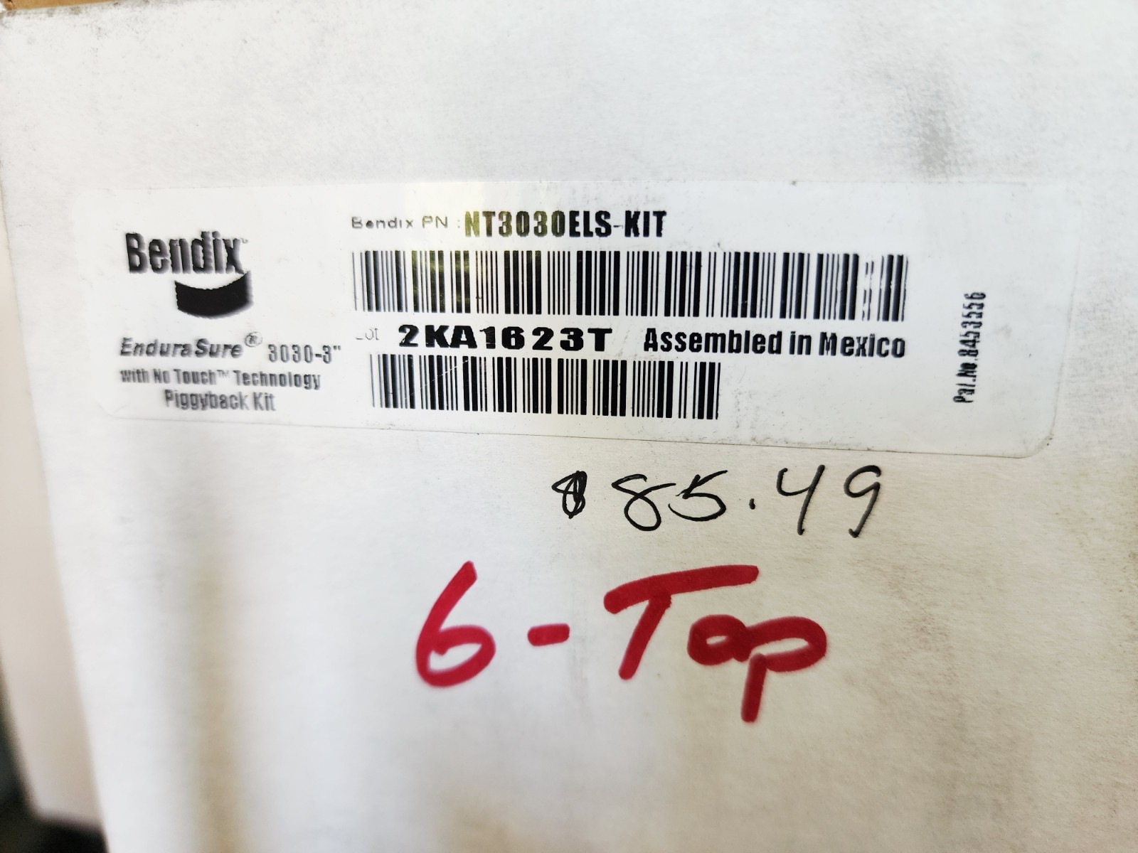 Bendix NT3030ELS-KIT Piggyback Kit