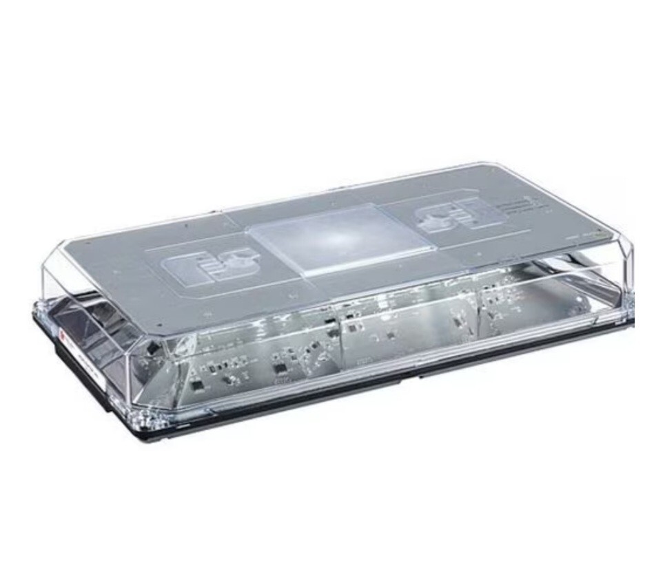 Amber Mini Light Bar LED Lamp Type, Permanent Mounting, 15 4/5″ Len; 454101HL-25