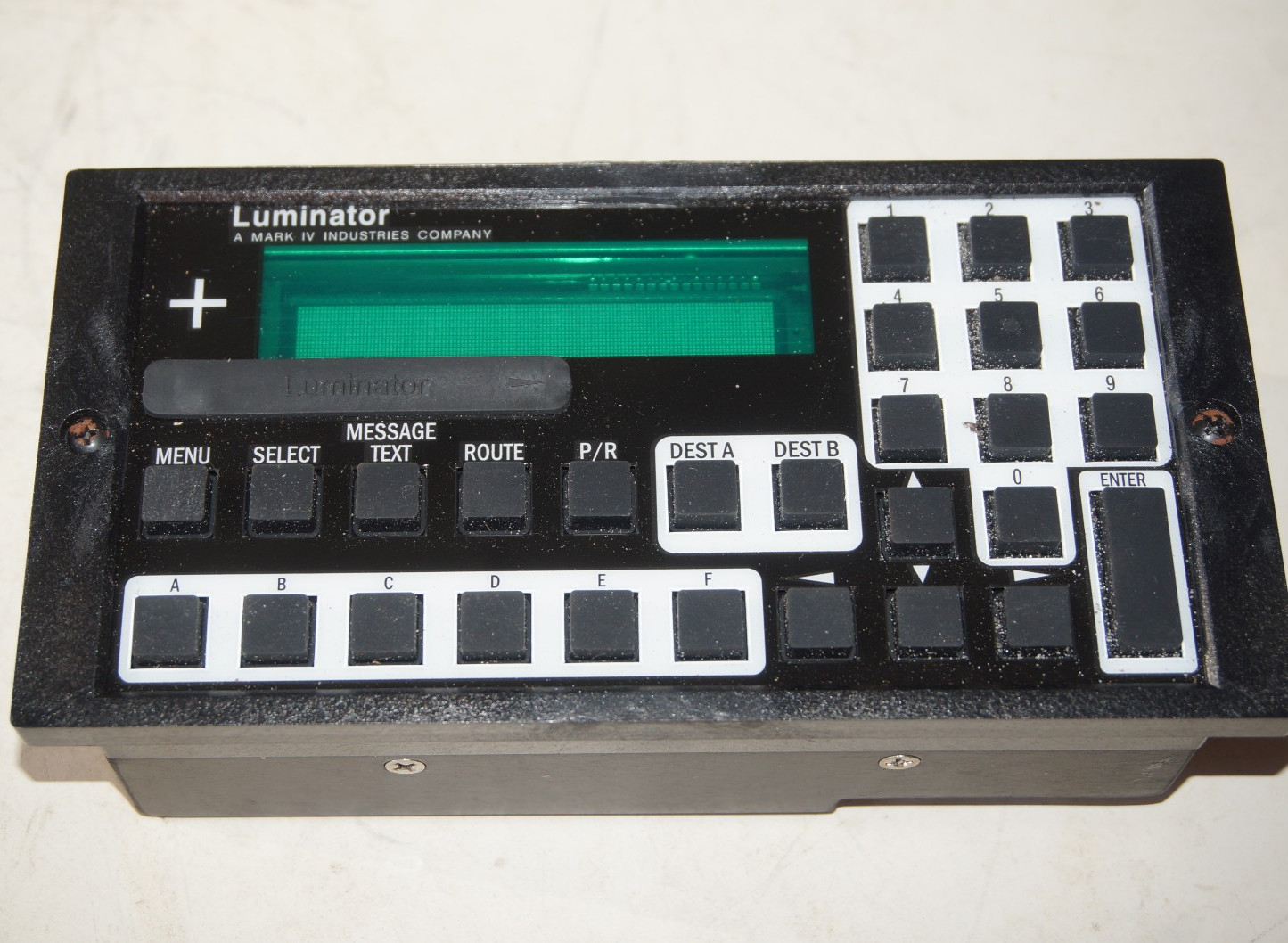 LUMINATOR Operator Dispaly Keyboard ODK, Gillig, 510496305, 1209804, 510453-305