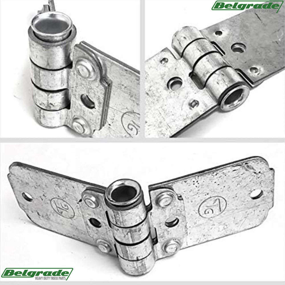 6x Transglobal Steel Roll Up End Hinge & 6x Todco OE Equivalent 1″ Steel Rollers