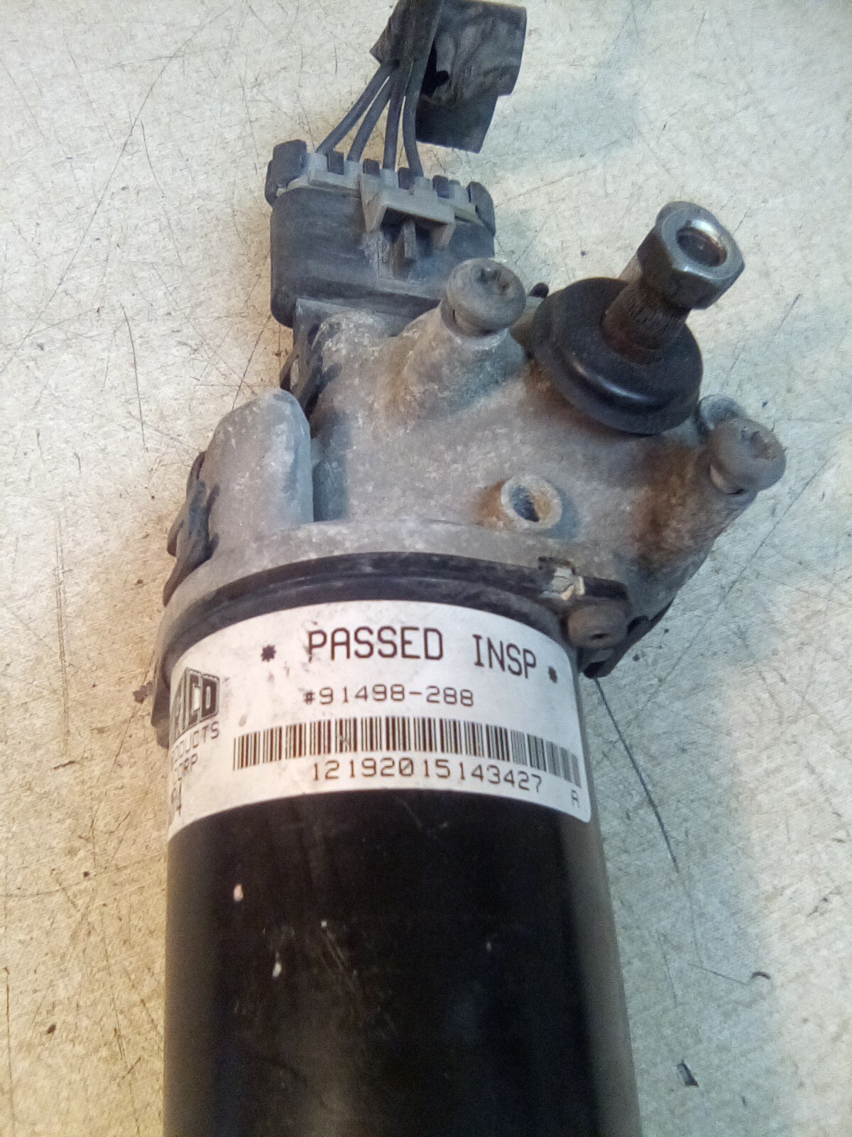 Freightliner Cascadia Trico 91498-288 Windshield Wiper Motor