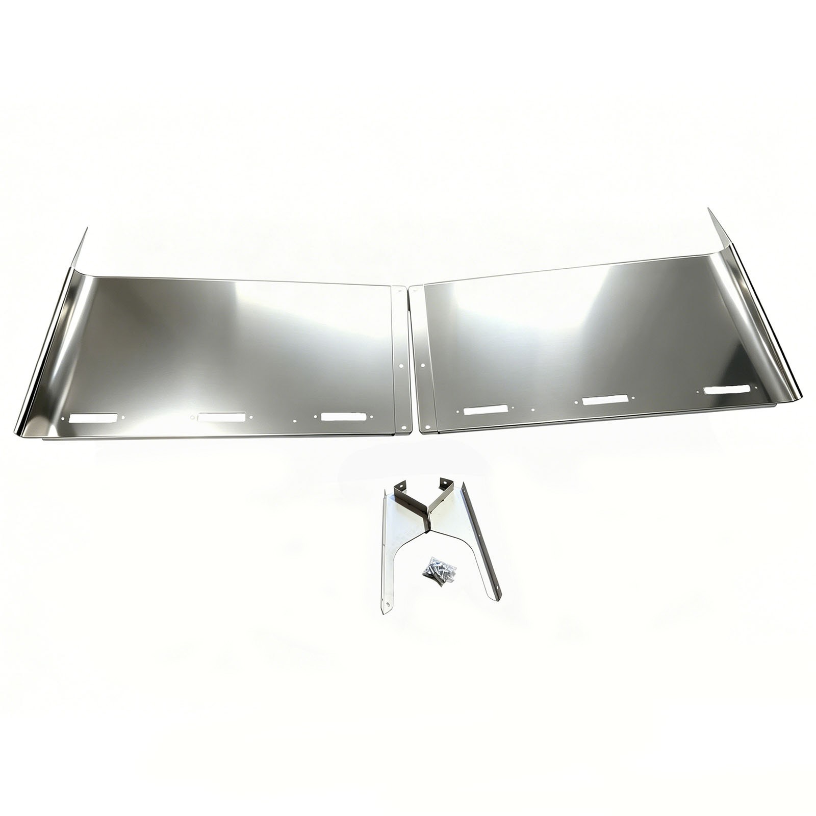 17 Inch Drop Sun Visor Stainless Steel For Volvo VNL 730 780 VT880 2004-2017