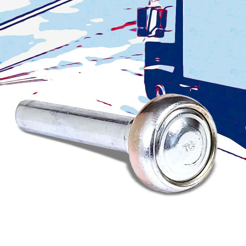 Mild Steel Todco 1″ Diameter Metallic Roller For Freight Trailer Roll-Up Door