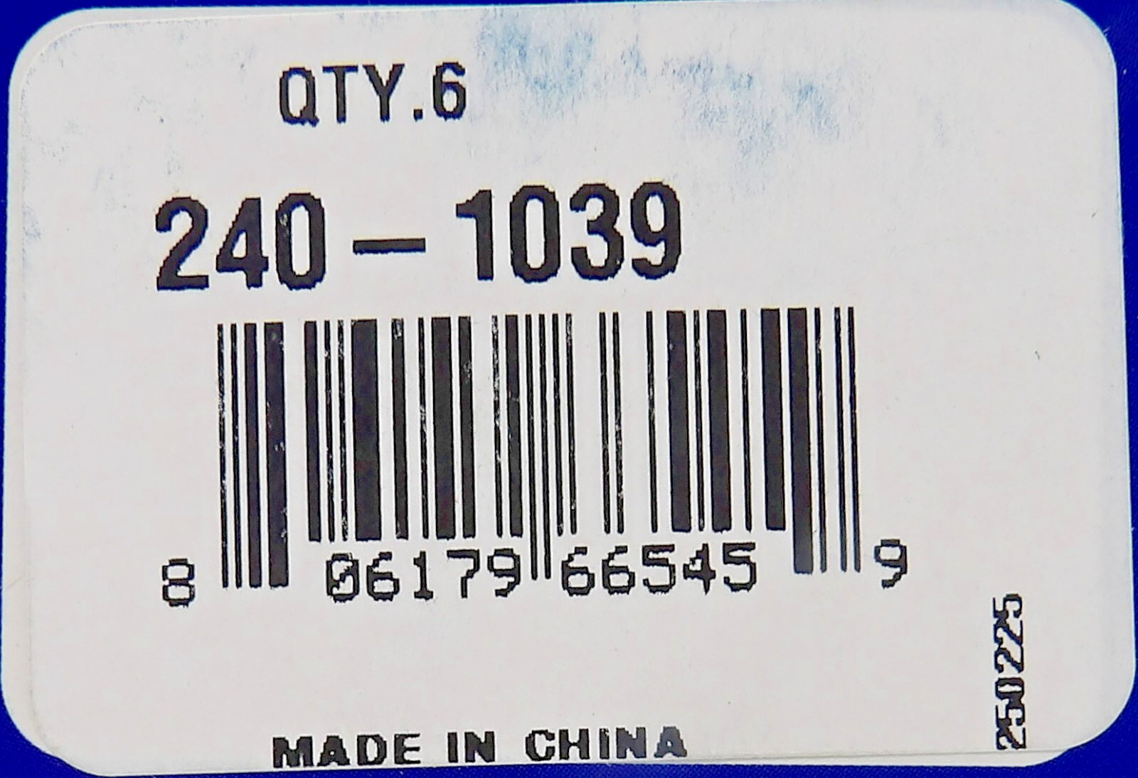 Box Of 6 240-1039 SBI Injector Tube Fits Select Detroit Diesel Engines