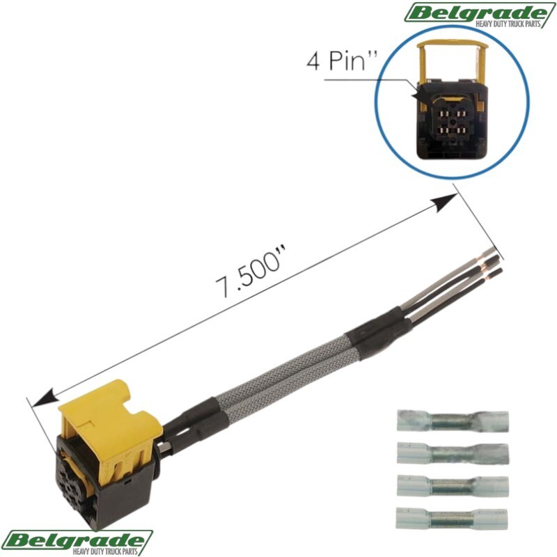 577.99152R Harness Nox Sensor Connector 4-Pin Kit Replaces UAR221155