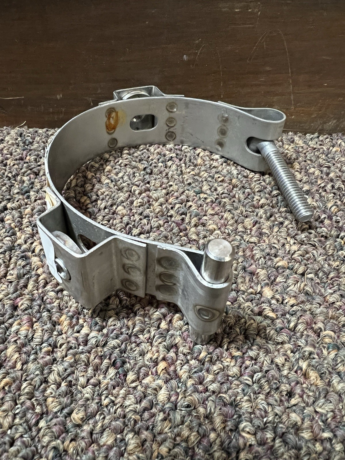 New Genuine Ford E3HZ5C264C Stainless Steel Exhaust Heat Shield Clamp