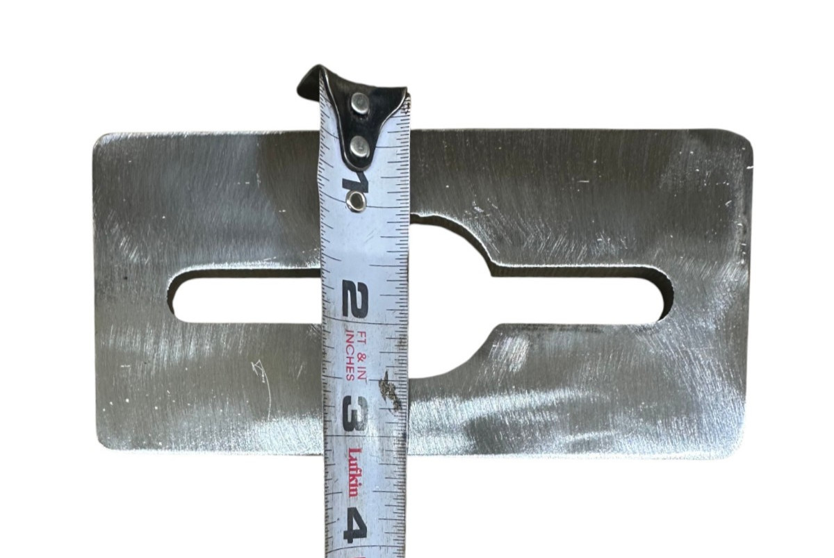 Banjo Eye Weld On Two Slot Straight 3/8 Chain Truck Trailer 3×6