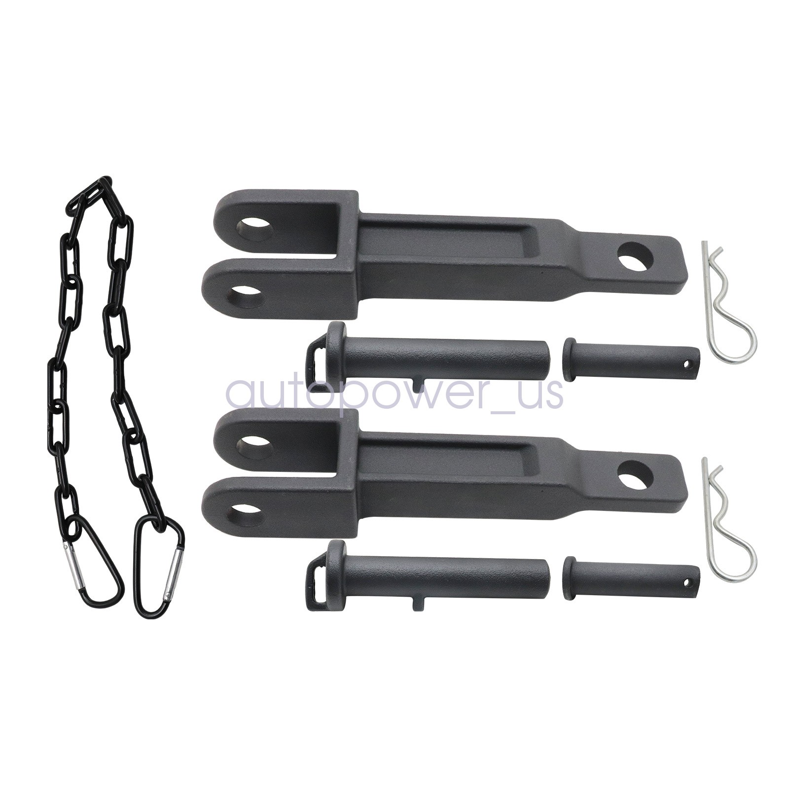 2 Sets Tow Hook Fit Kenworth Peterbilt With Pull Pins/Frame Pins A20-6014