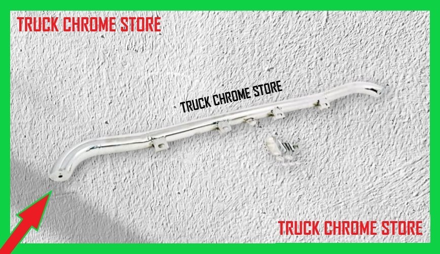FOR ALL TRUCKS MIDDLE OF GRILL FRONT BAR CHROME Stailess Stell 1 Piece.