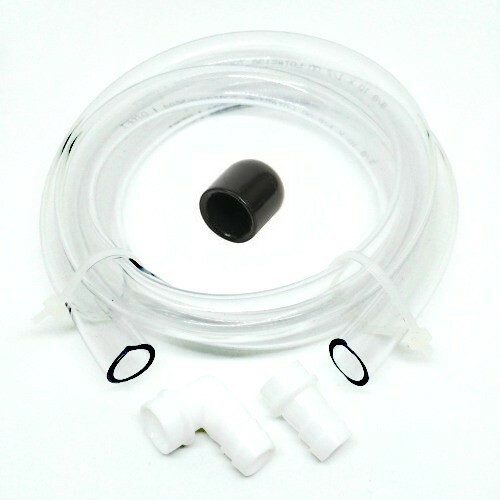 FHOSE KIT 3/8″x2′ Hose, Cap and Fittings for Fumoto Short Nipple Oil DrainValves