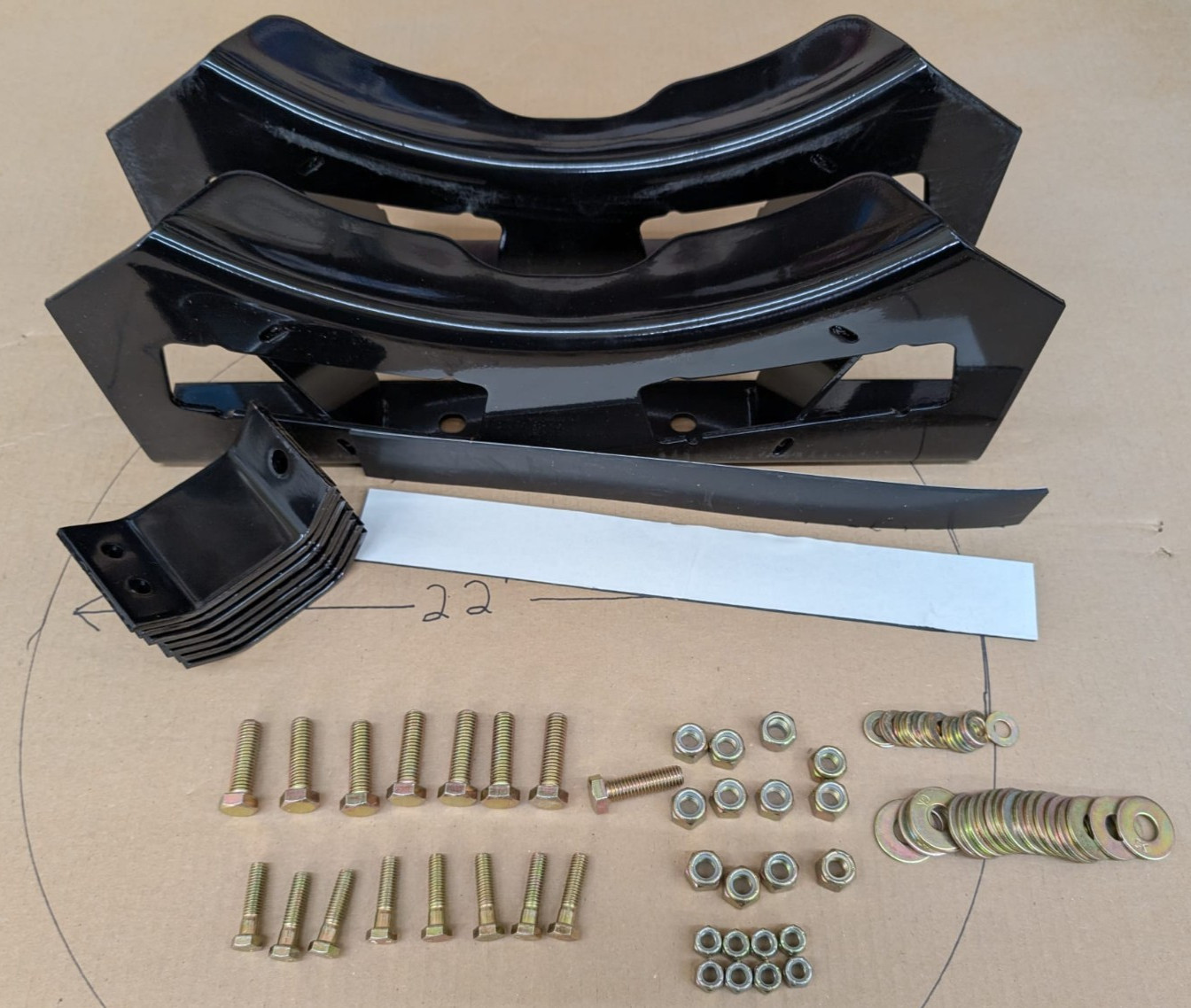 Thermo King 900398TKA – 22″ Fuel Tank Mount Hanger Kit For Reefer Trailer