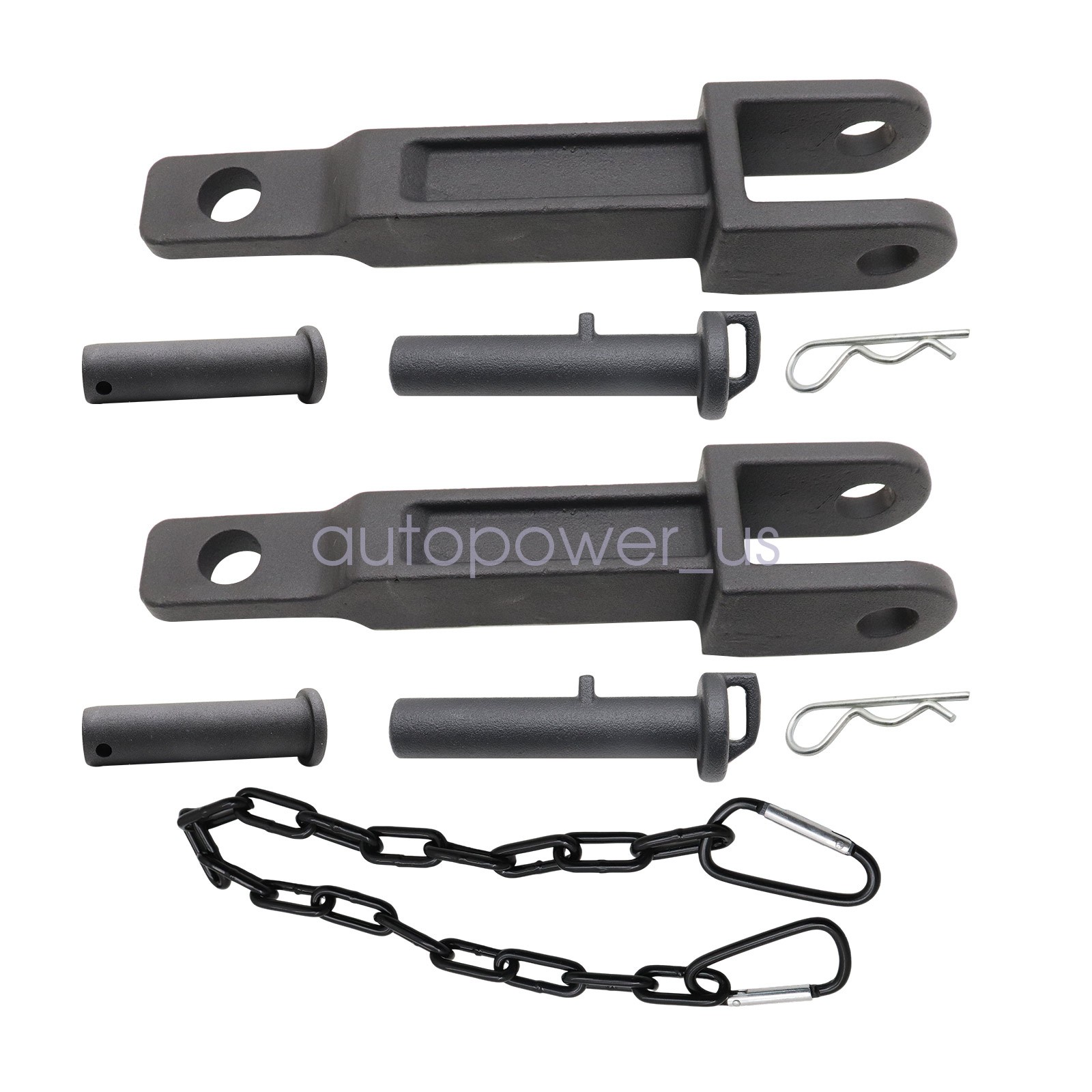 2 Sets Tow Hook Fit Kenworth Peterbilt With Pull Pins/Frame Pins A20-6014