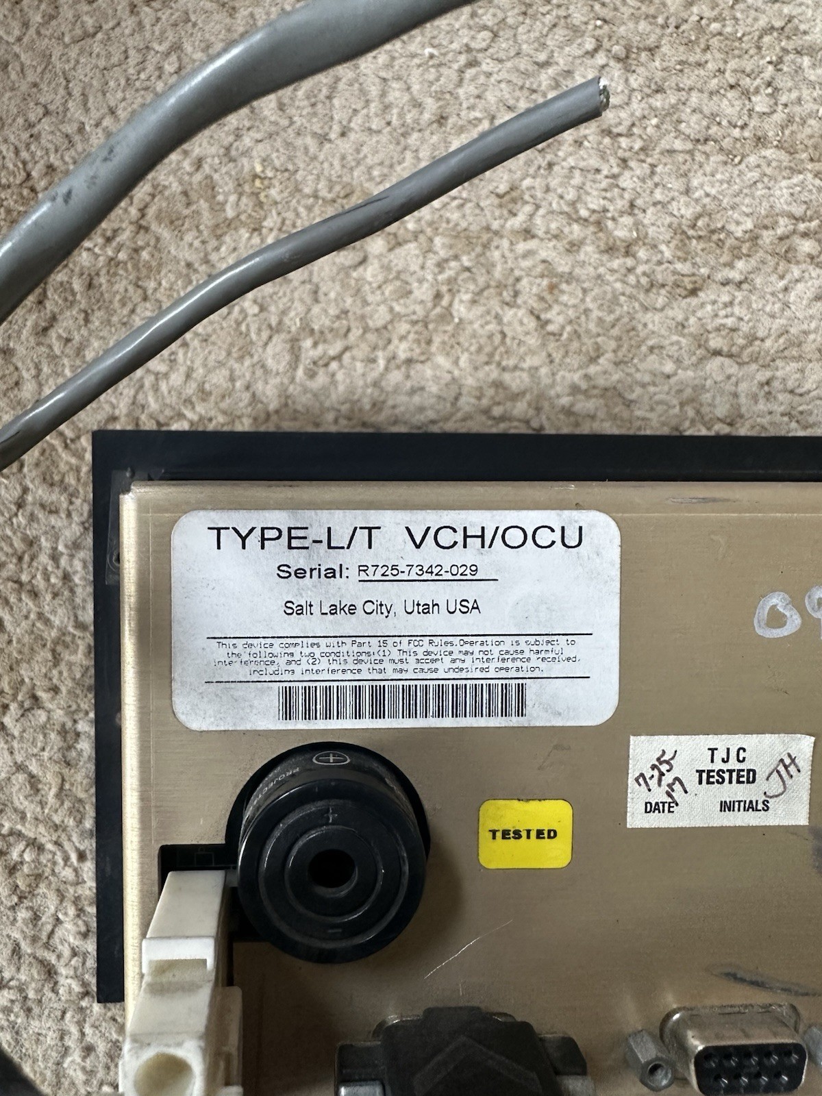 TWIN-VISION R725-7342-029 Control Unit, Remanufactured