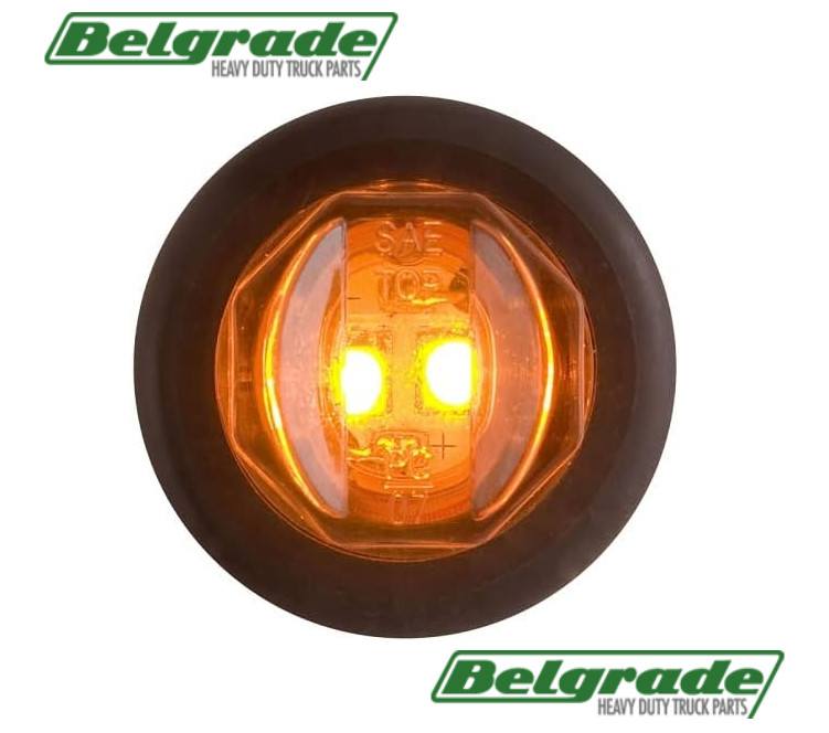 Optronics Uni-Lite Sealed LED Marker/Clearance Light- Amber (MCL11AKB) – Single