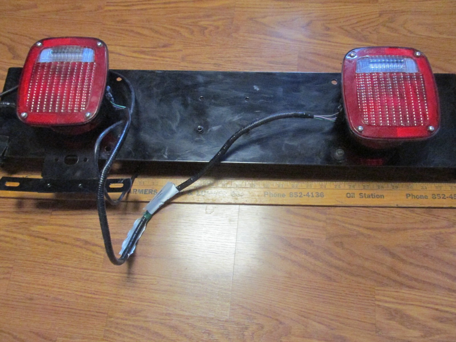 GROTE TRUCK TAIL LIGHT BAR PANEL FOMOCO KENWORTH PETERBILT W BACKUP ALARM WIRING