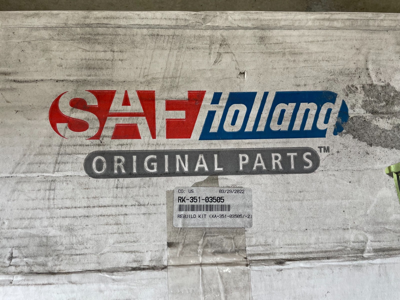 SAF-Holland RK-351-03505 Rebuild Kit as pictured