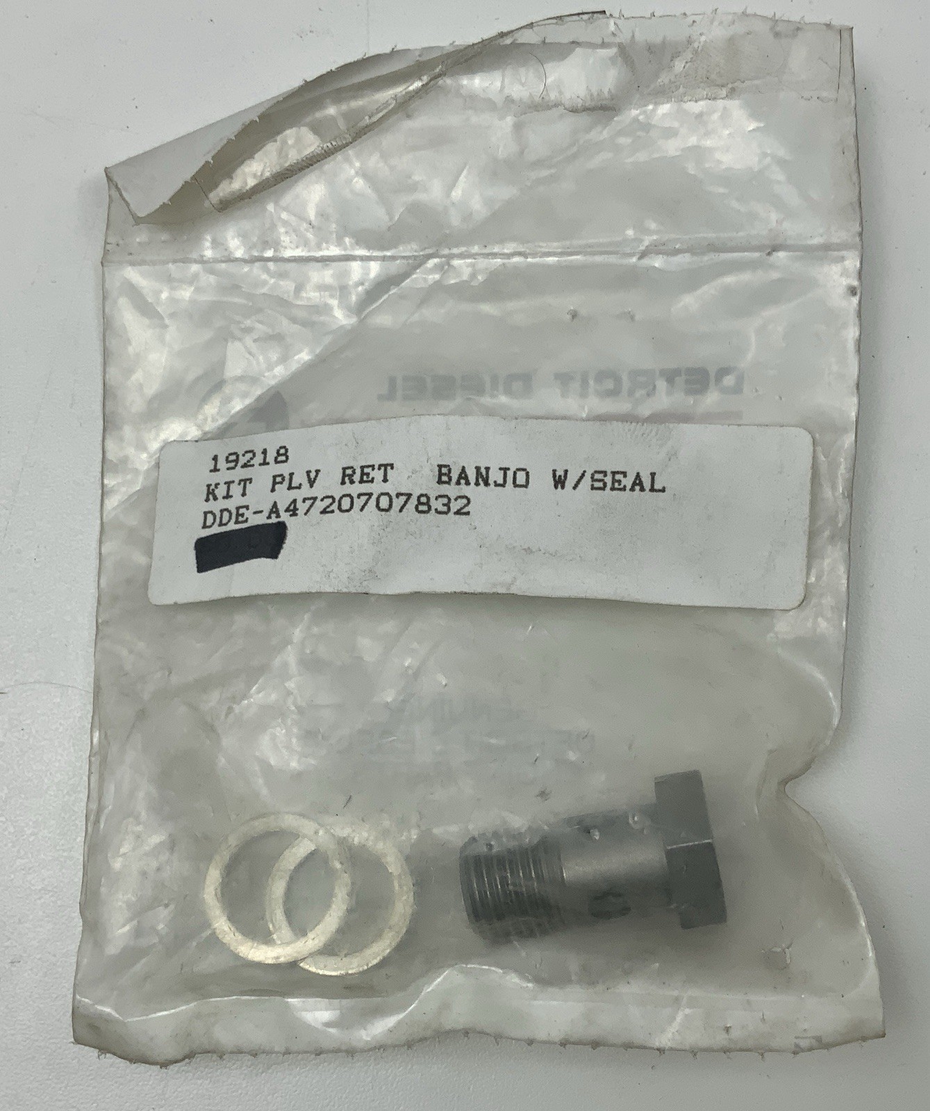 DETROIT DIESEL – BANJO BOLT KIT P/N : A4720707832 ( NEW )