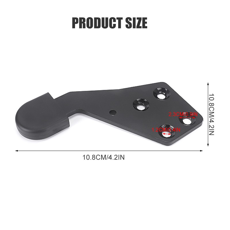 Left+Right HLK2733L HLK2733R Hood Guide Poly For Select International Trucks