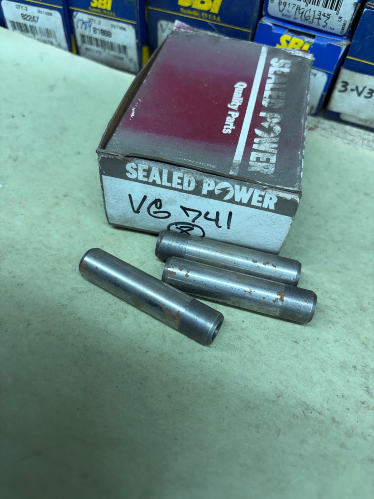 SEALED POWER VG741 VALVE GUIDE 3 OF THEM