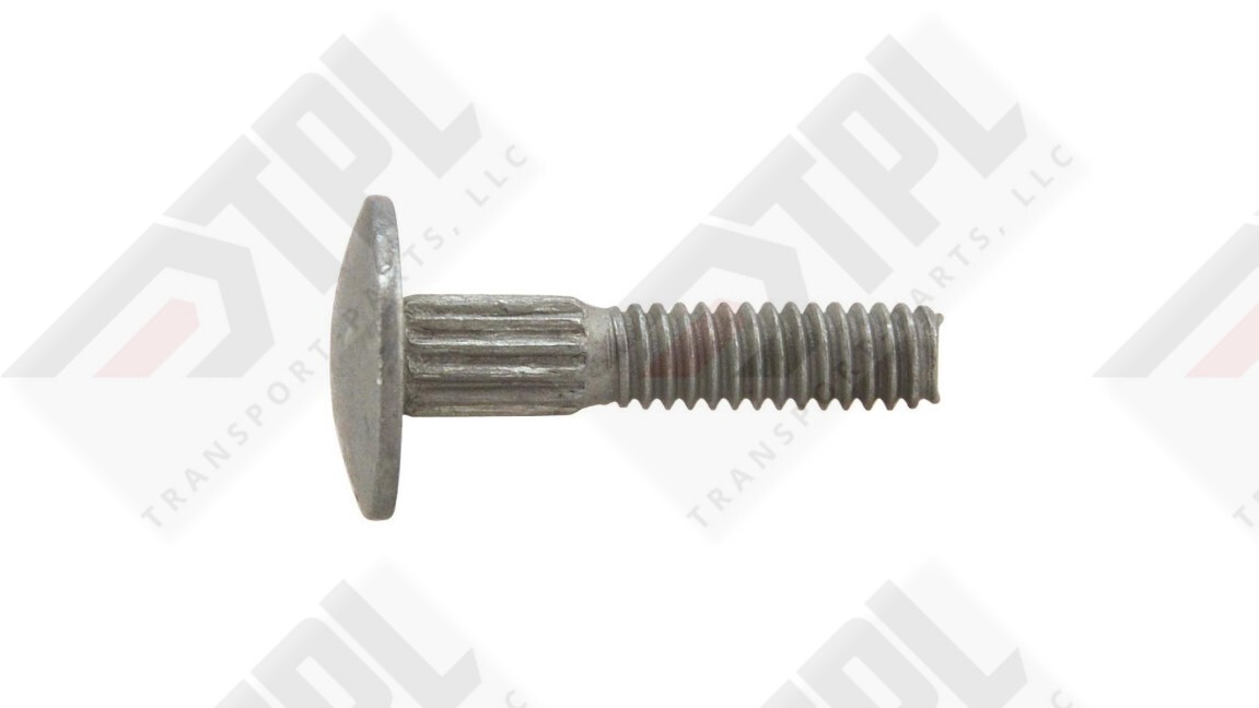 100 – 1 1/4″ Carriage Bolt & Nut Kit – Overhead Todco Whiting Door Hinge Morgan