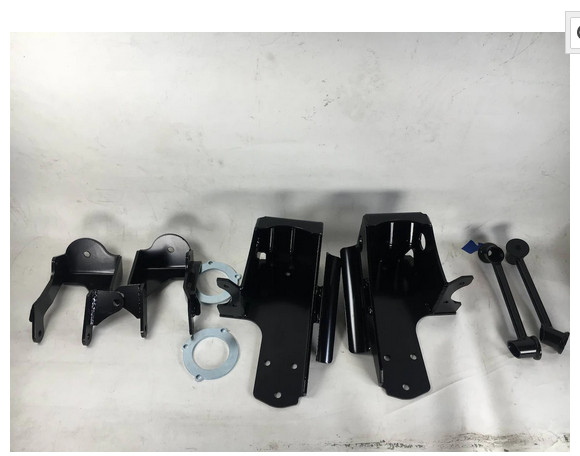 Fabtech 2018 Jeep JL 4WD 4-Door 3in/5in Coilover Conversion Mount Kit FTS24227