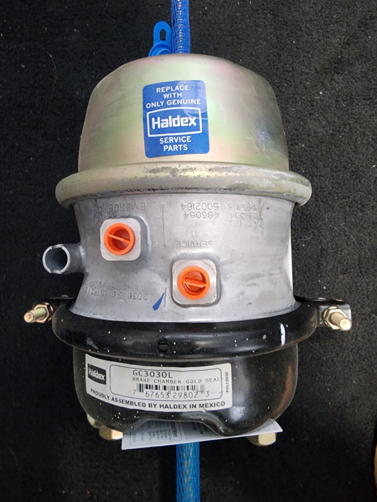 Genuine Haldex Spring Brake Chamber GC3030L OEM NEW