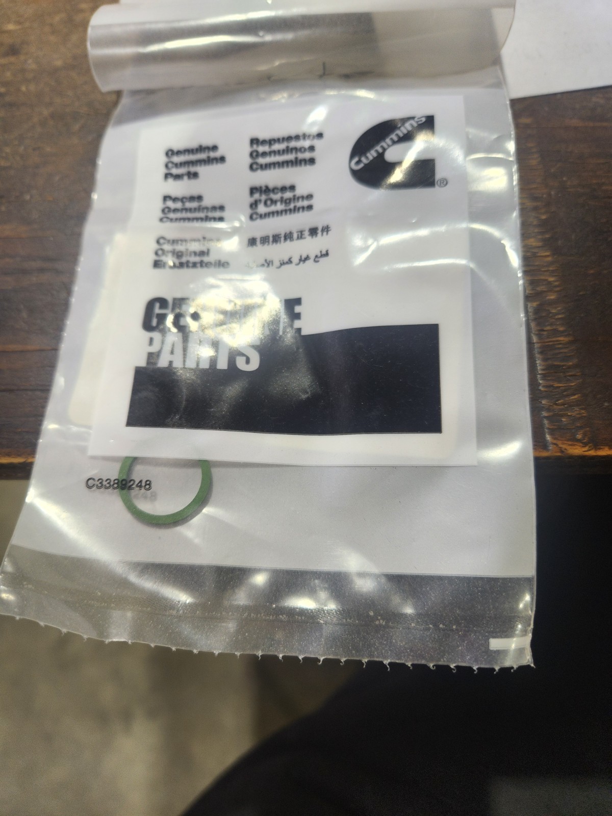Qty 2** OEM Cummins 3871218 O-Ring 15-liter ISX/QSX engines