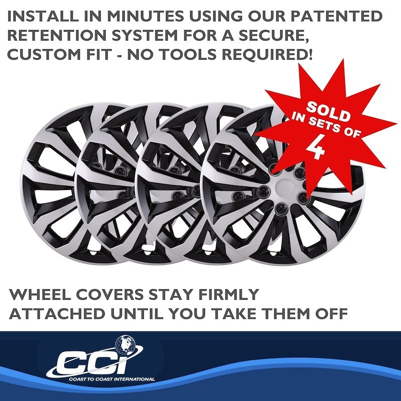 Coast To Coast 106116SB Universal for Steel Wheels 16 inch Wheel Covers