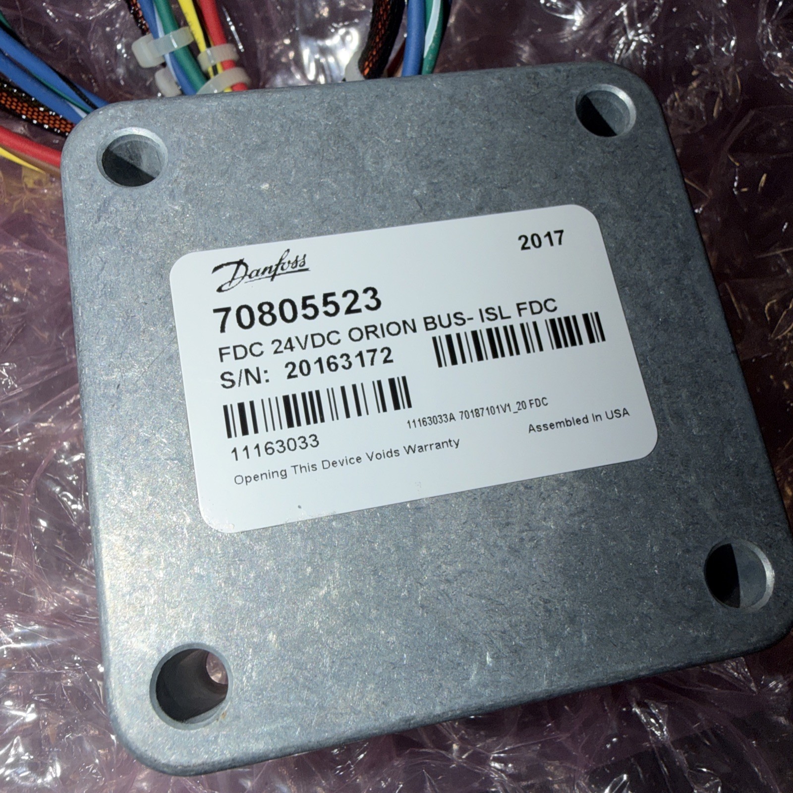 Sauer Danfoss 1091178 70805523 24V Transit Fan Drive Control w/PWM Input